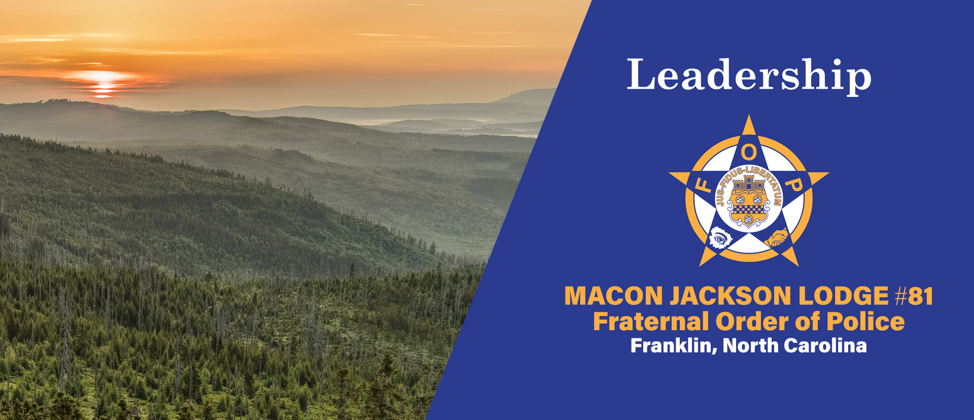 officers leadership fop lodge 81 franklin nc macon jackson county